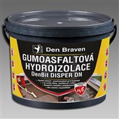 DEN BRAVEN Gumoasfaltová hydroizolace DenBit DISPER DN 5kg DEN BRAVEN Gumoasfaltová hydroizolace DenBit DISPER DN 5kg